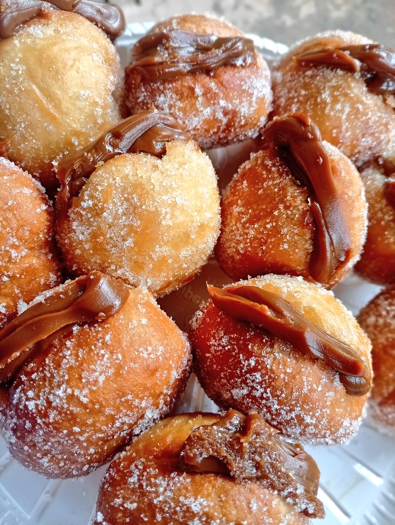 Bollos de dulce de leche